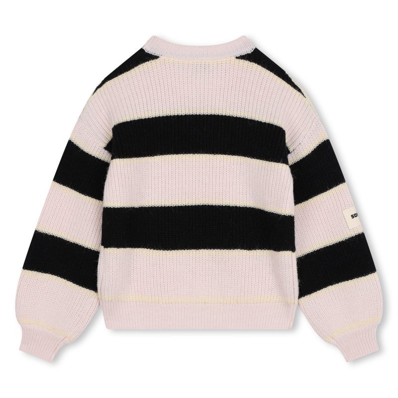 2 tone stripes sweater multi 577777