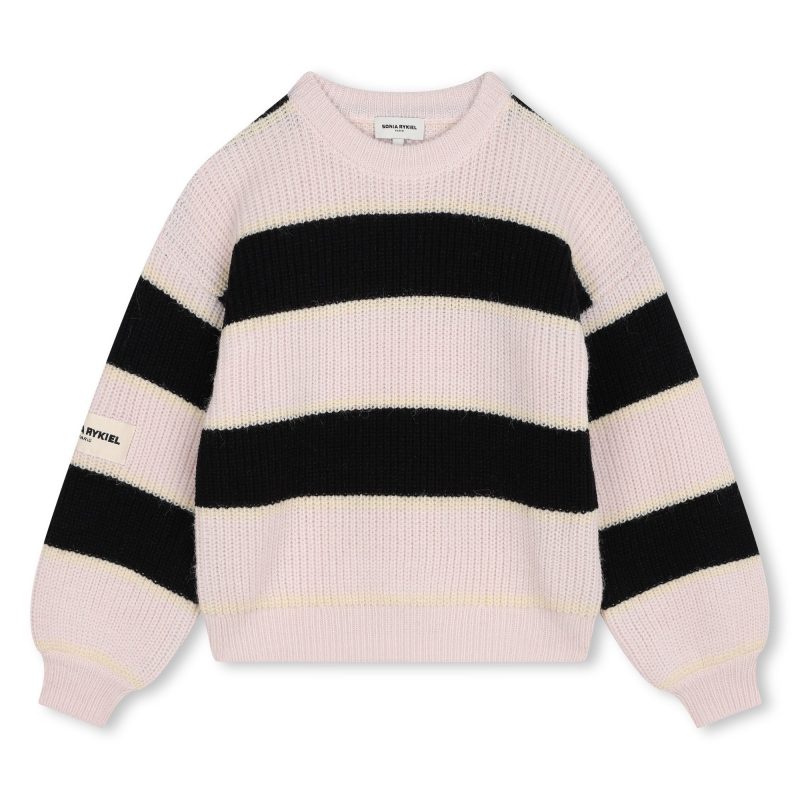 2 tone stripes sweater multi 668450