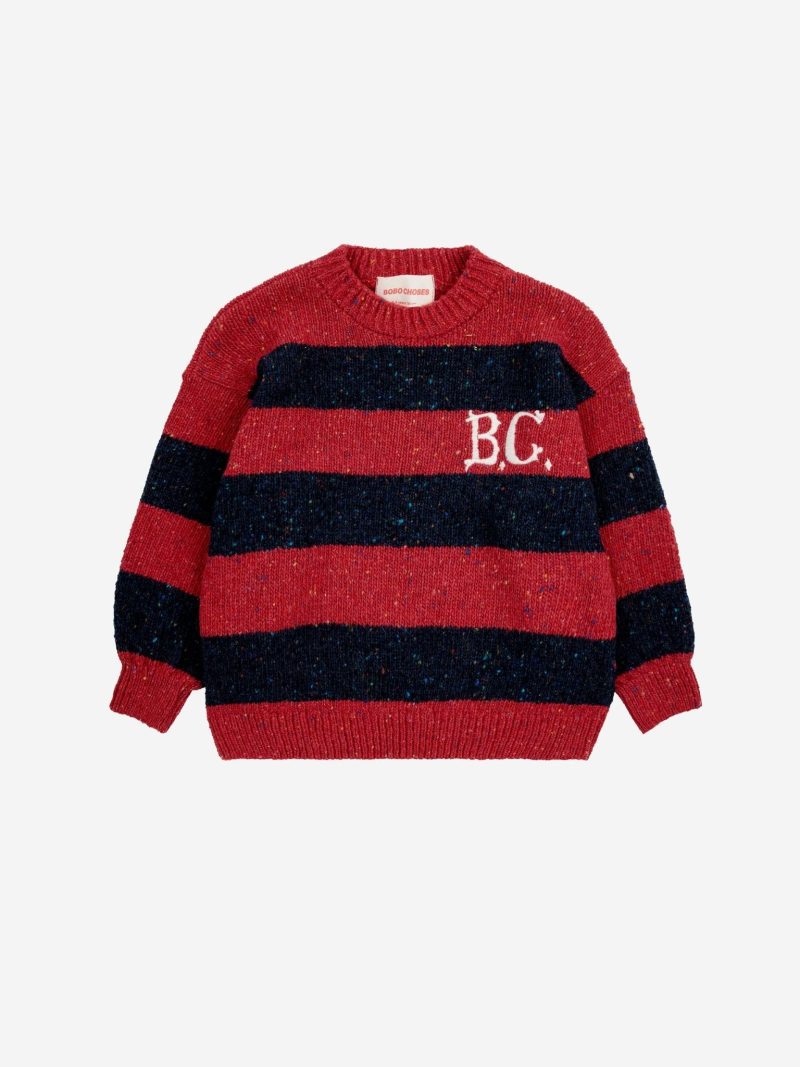 bc vintage stripes jumper red 872381