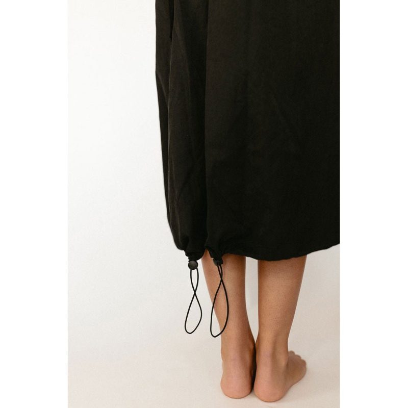 black aline cargo skirt 339690