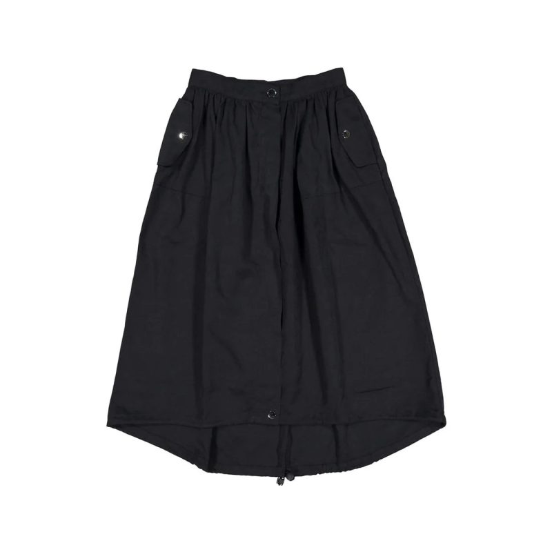 black aline cargo skirt 429523