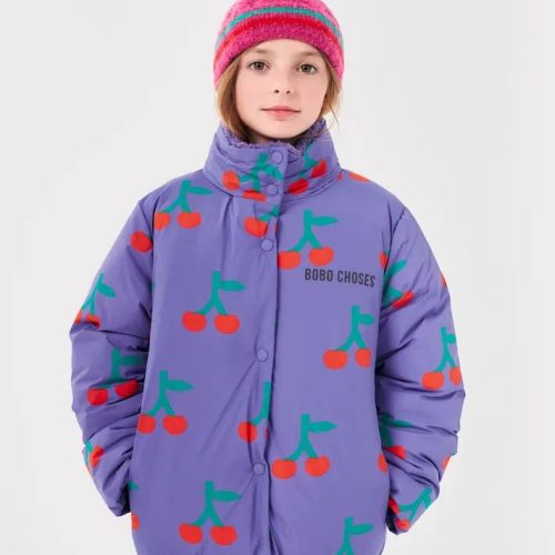 bobo cherry all over anorak lavendar 232567