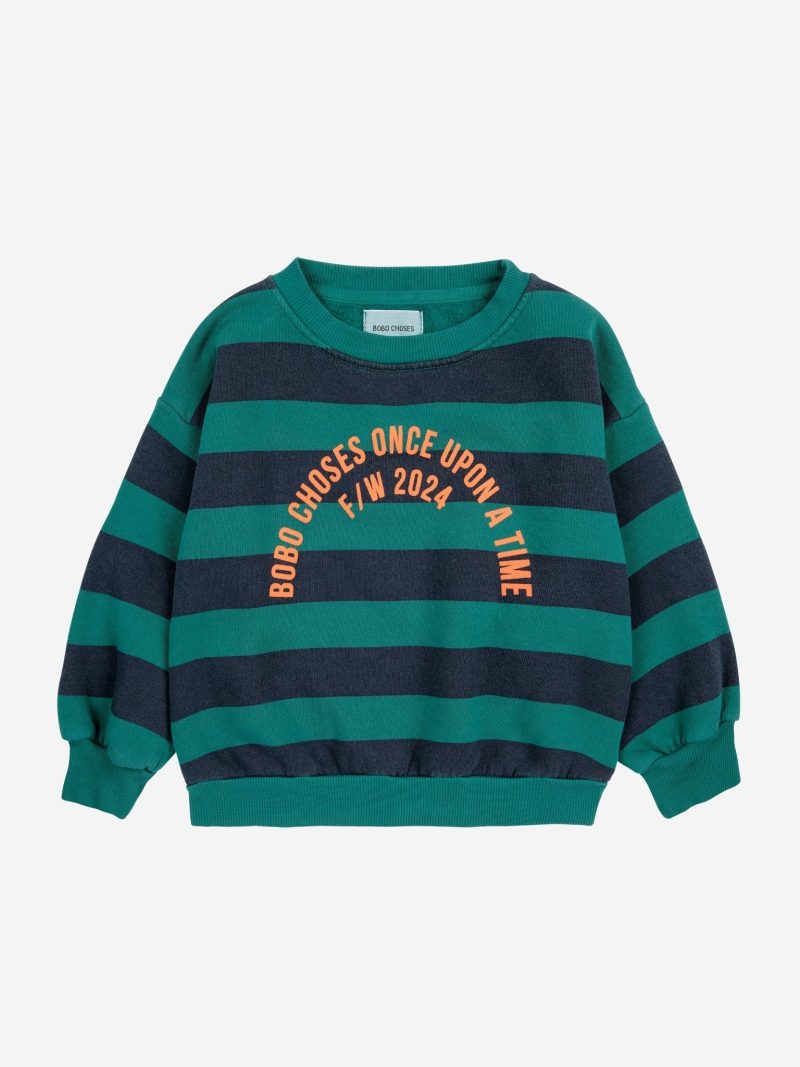 bobo circle stripes sweatshirt midnight blue 814051