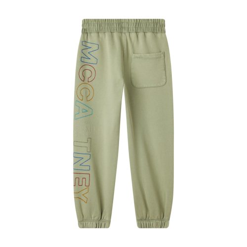 boy joggers with logo embro 727 light green 775732