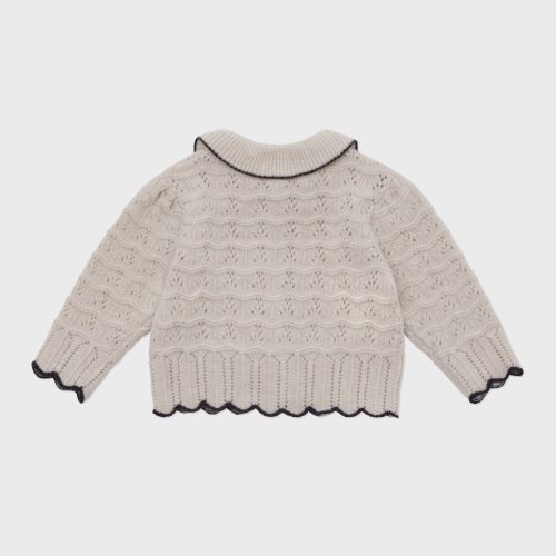 bretta knit cardigan light beige 542525