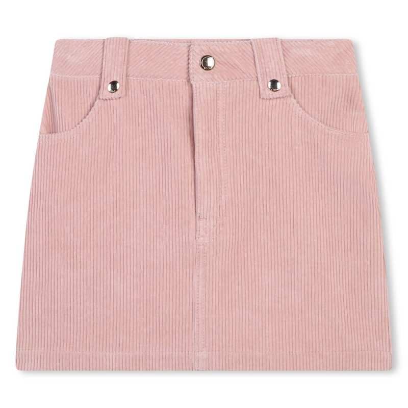 corduroy skirt pale pink 660937