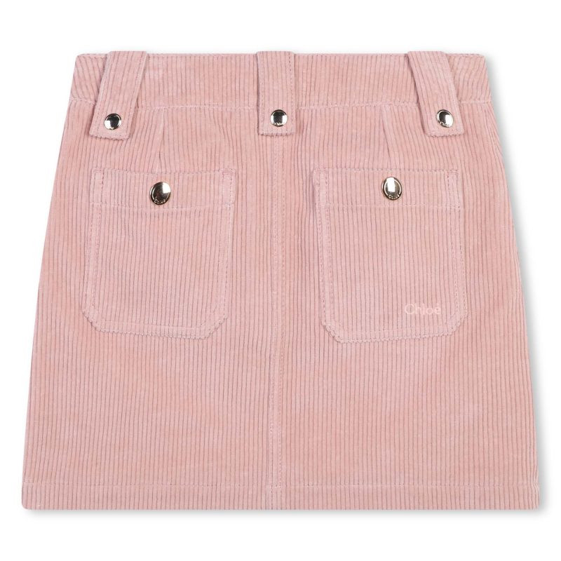 corduroy skirt pale pink 748361