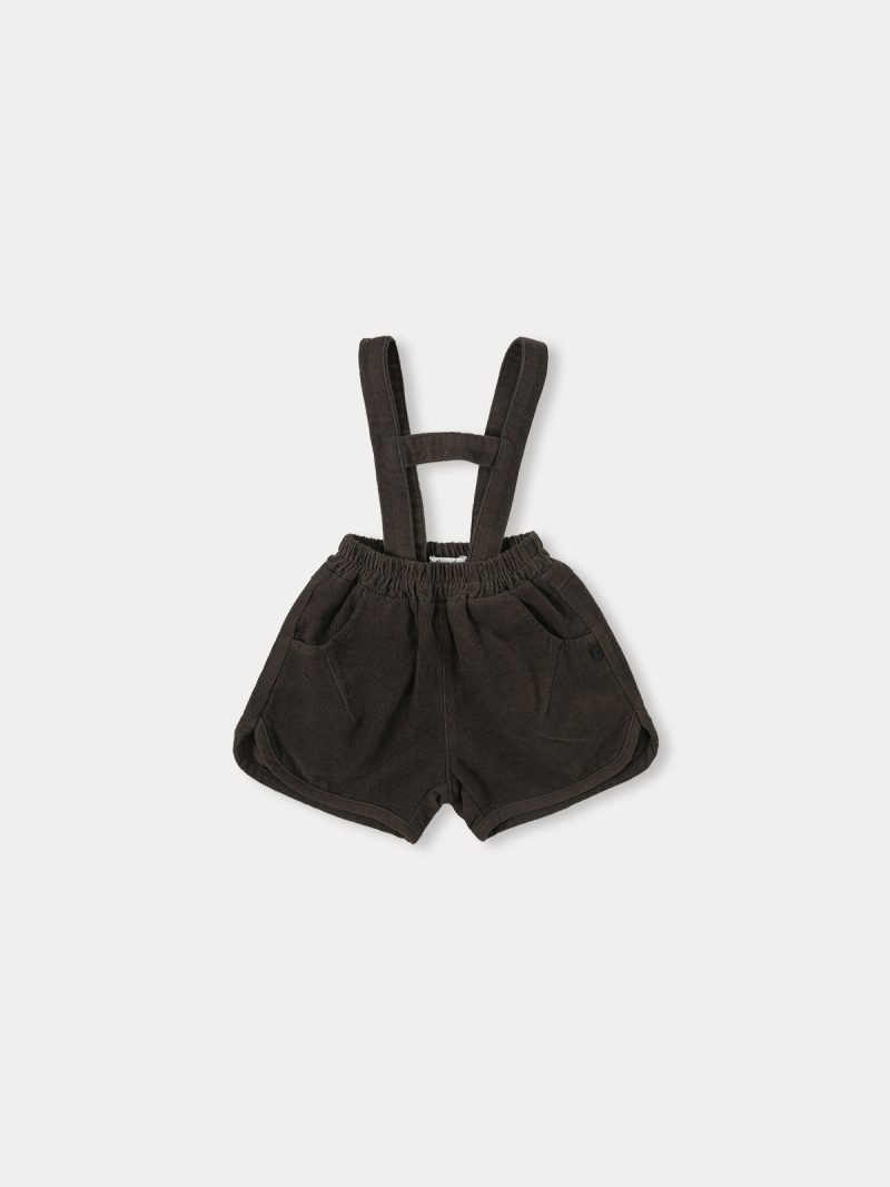 corduroy suspender half pt khaki 738005