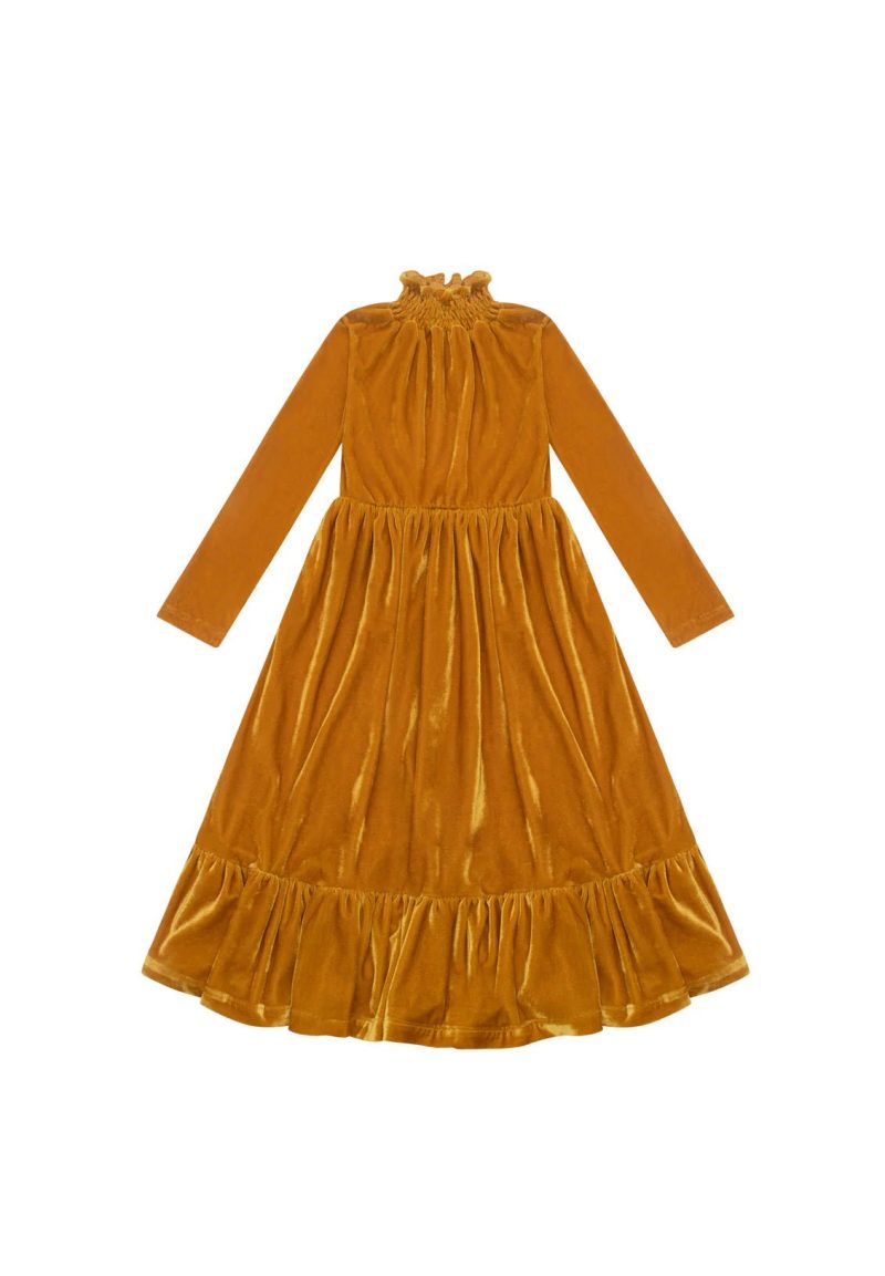 everything but the girl dress turmeric 302053