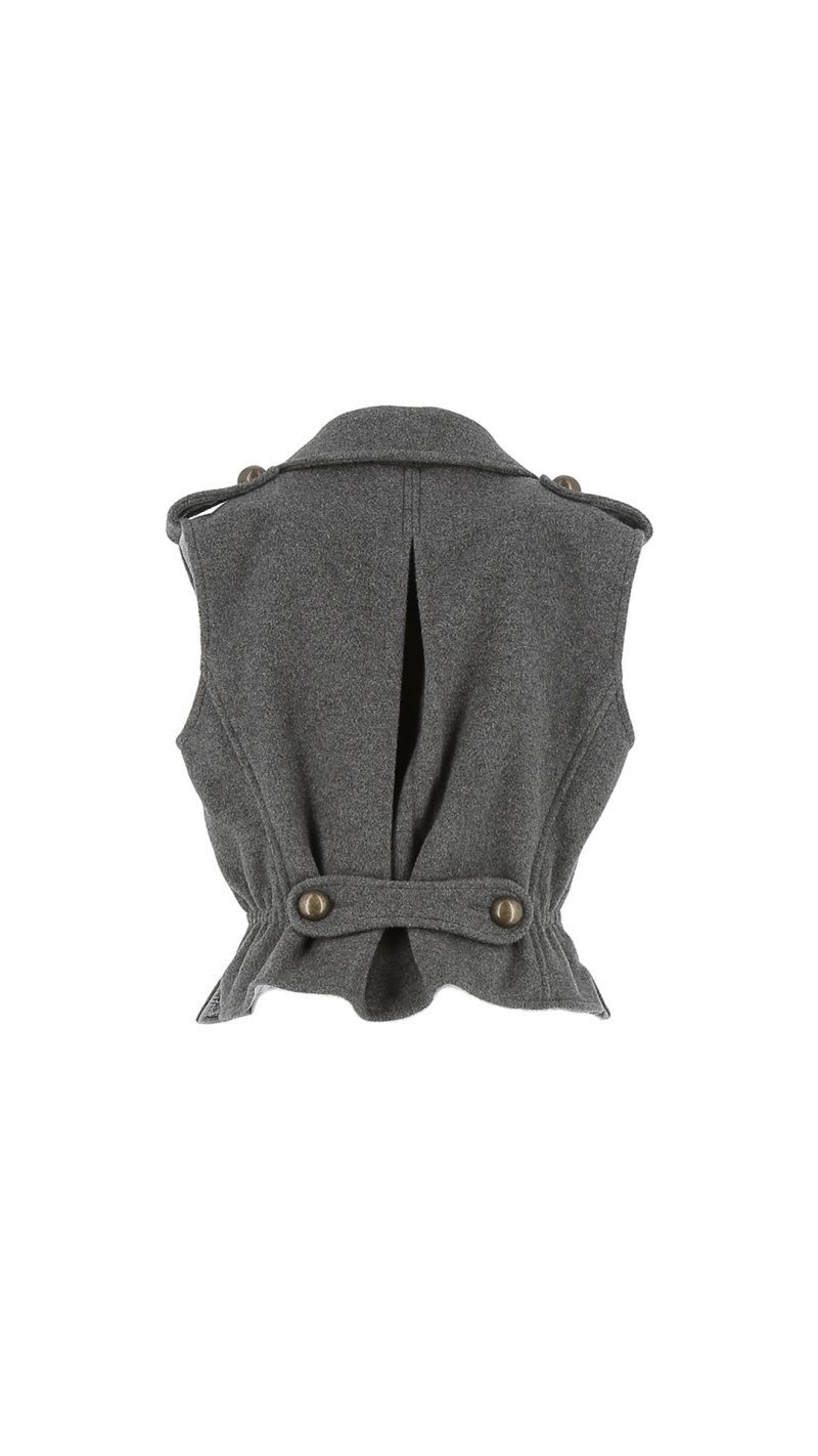 gilet dark grey 227904