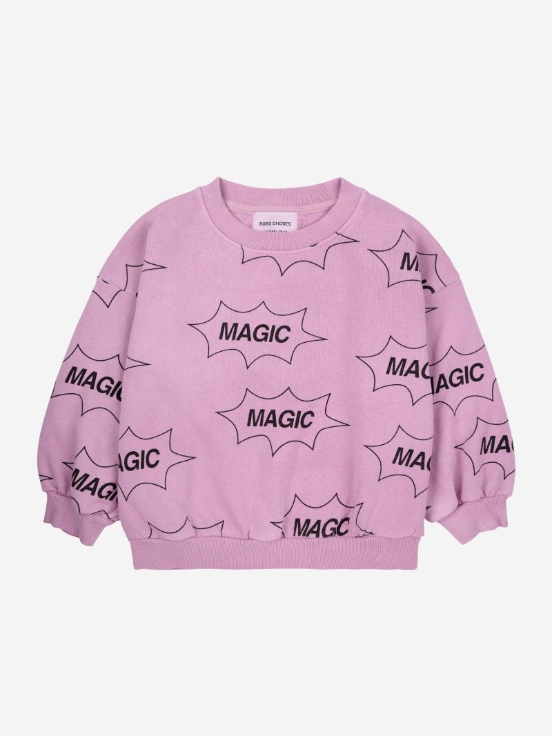 its magic all over sweatshirt pink 886908