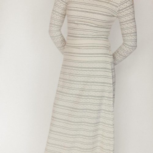 knit ivory and black mockneck ivory 560076