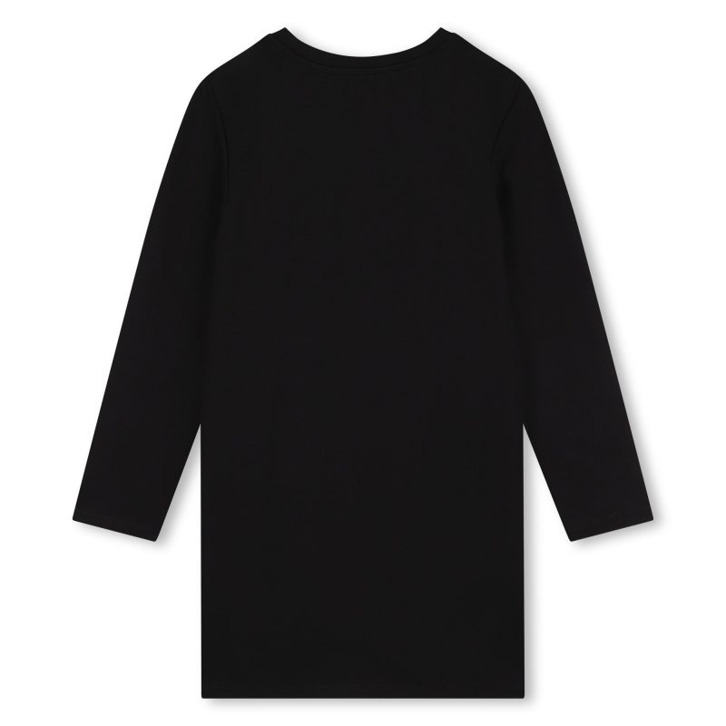 long sleeved dress black 421485