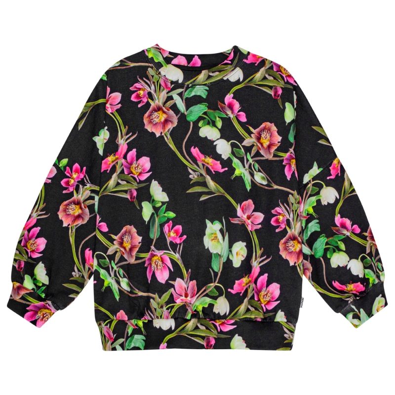 marika sweat shirt hellebore black 910146