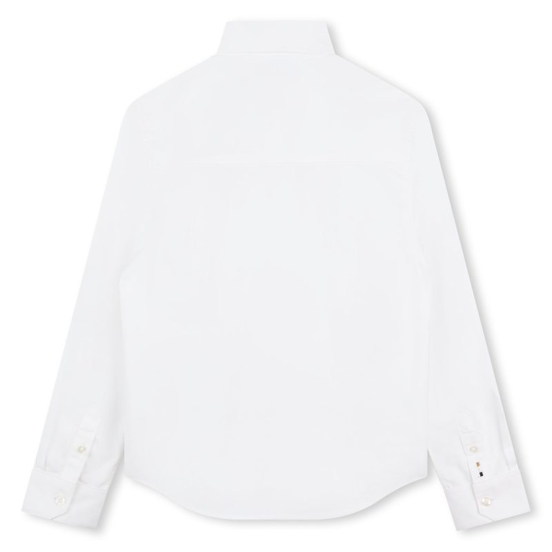 mini me ls shirt white 746772