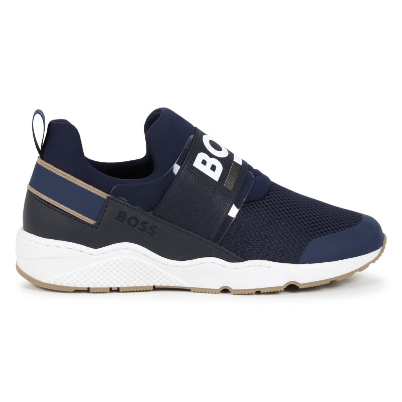 sneaker in mesh navy 297095