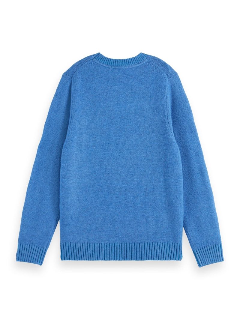 soft knit pullover smrt blue 199014