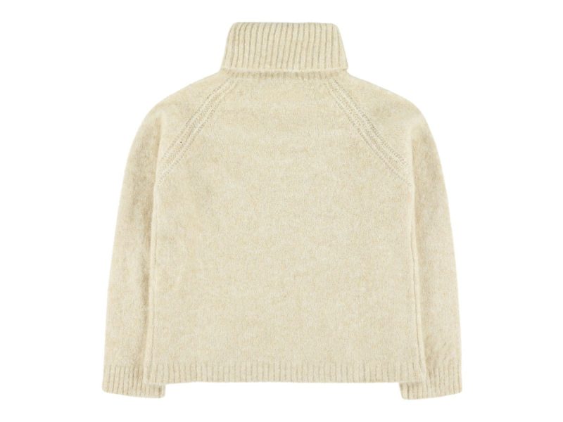 unisex turtleneck beige 700665